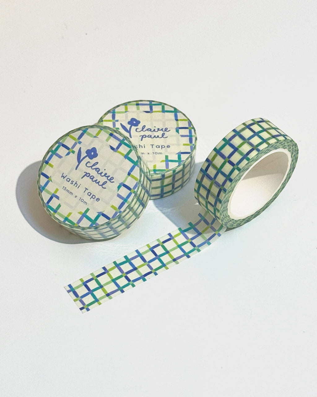 Quilted Grid Washi Tape