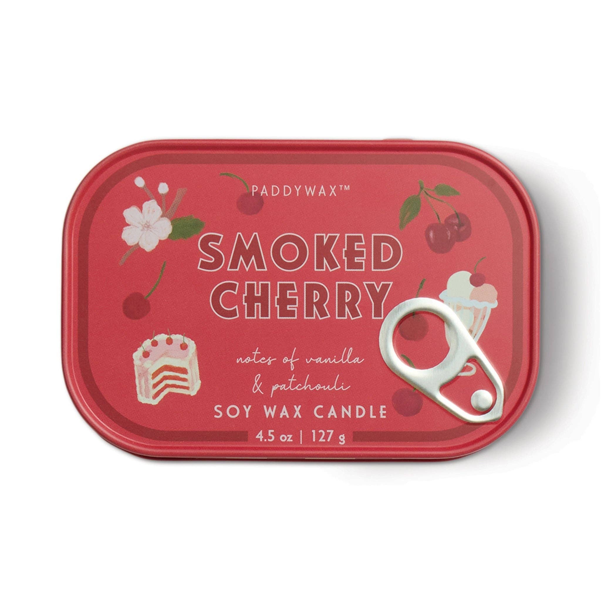 Bistro Cherry Tin Candle - Smoked Cherry