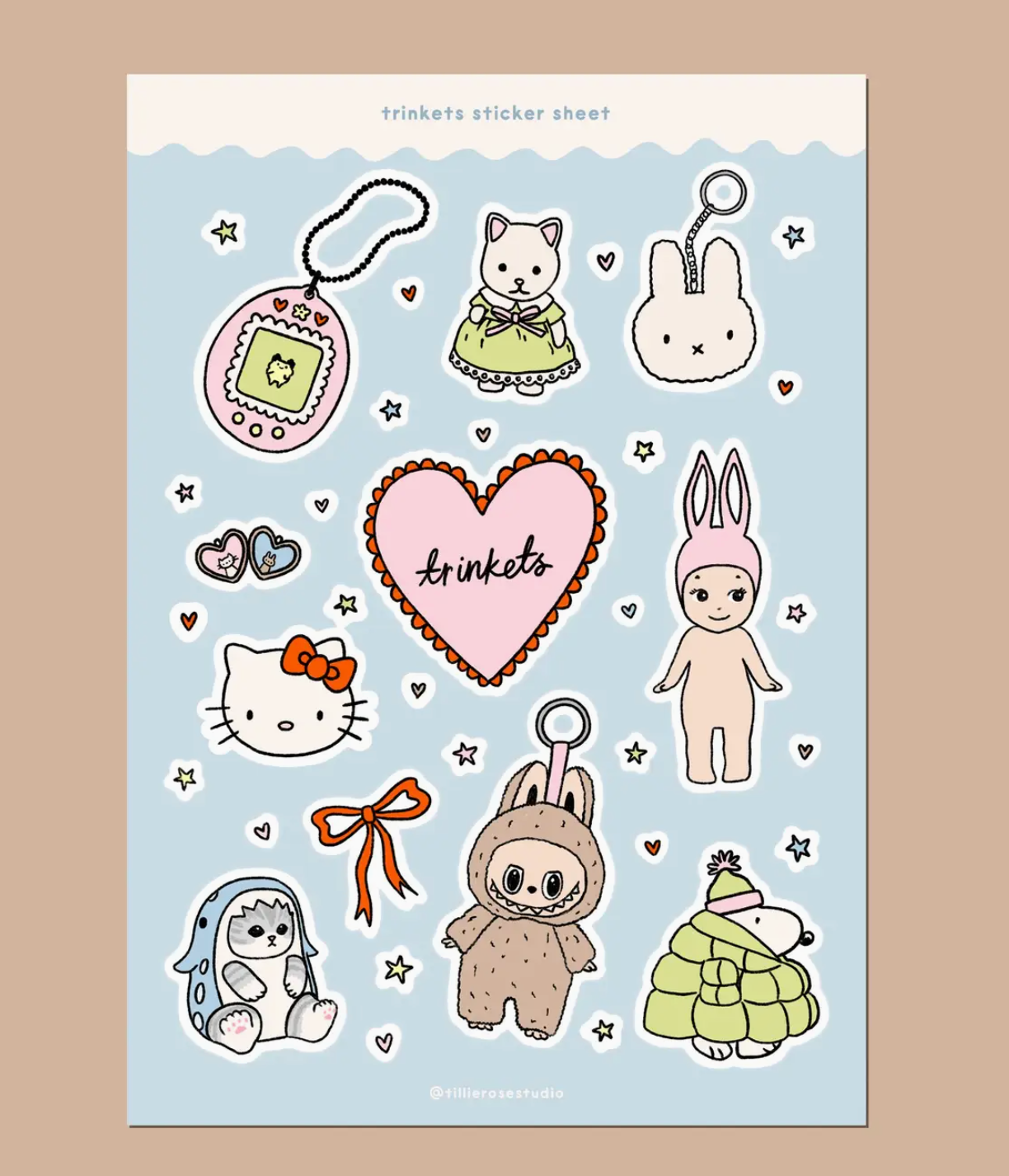 Trinkets Sticker Sheet