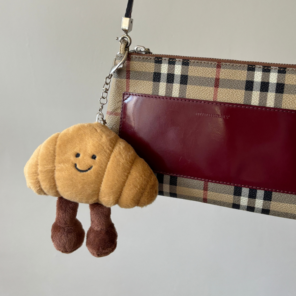 Cutesy Croissant Bag Charm