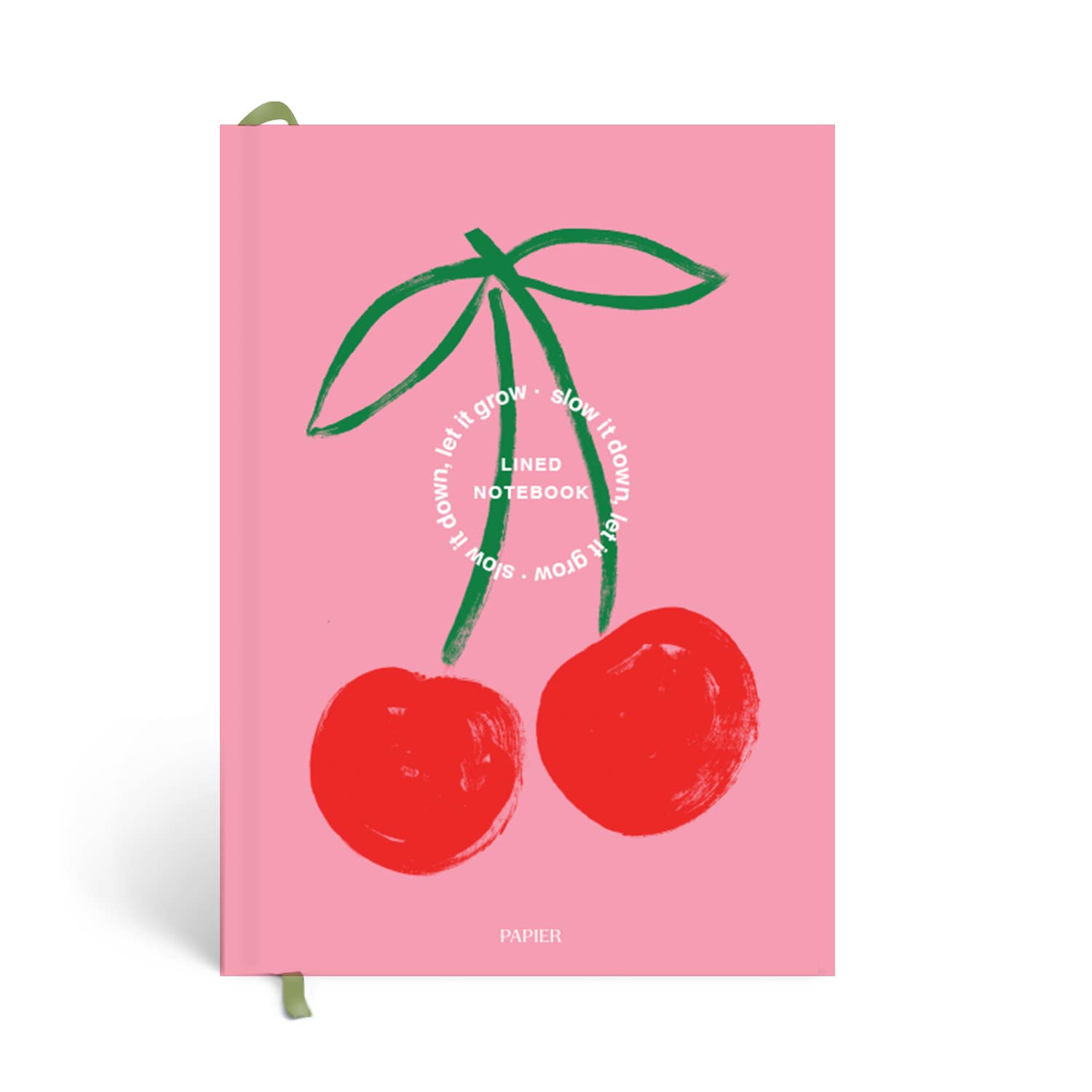 Fresh Cherries Lined Notebook