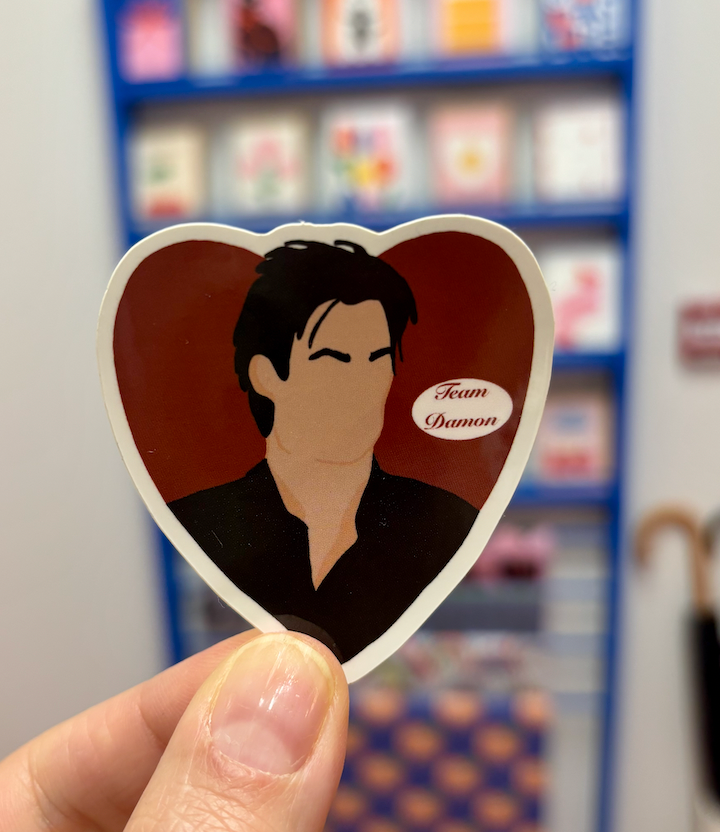 Team Damon Sticker