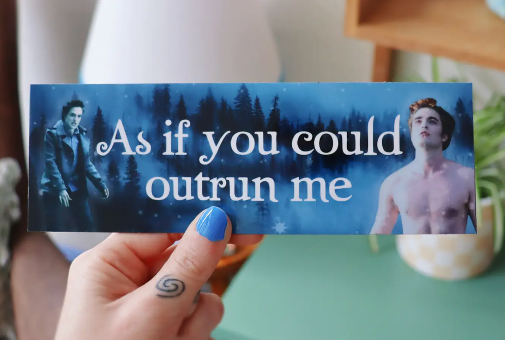 As If You Could Outrun Me Bumper Sticker