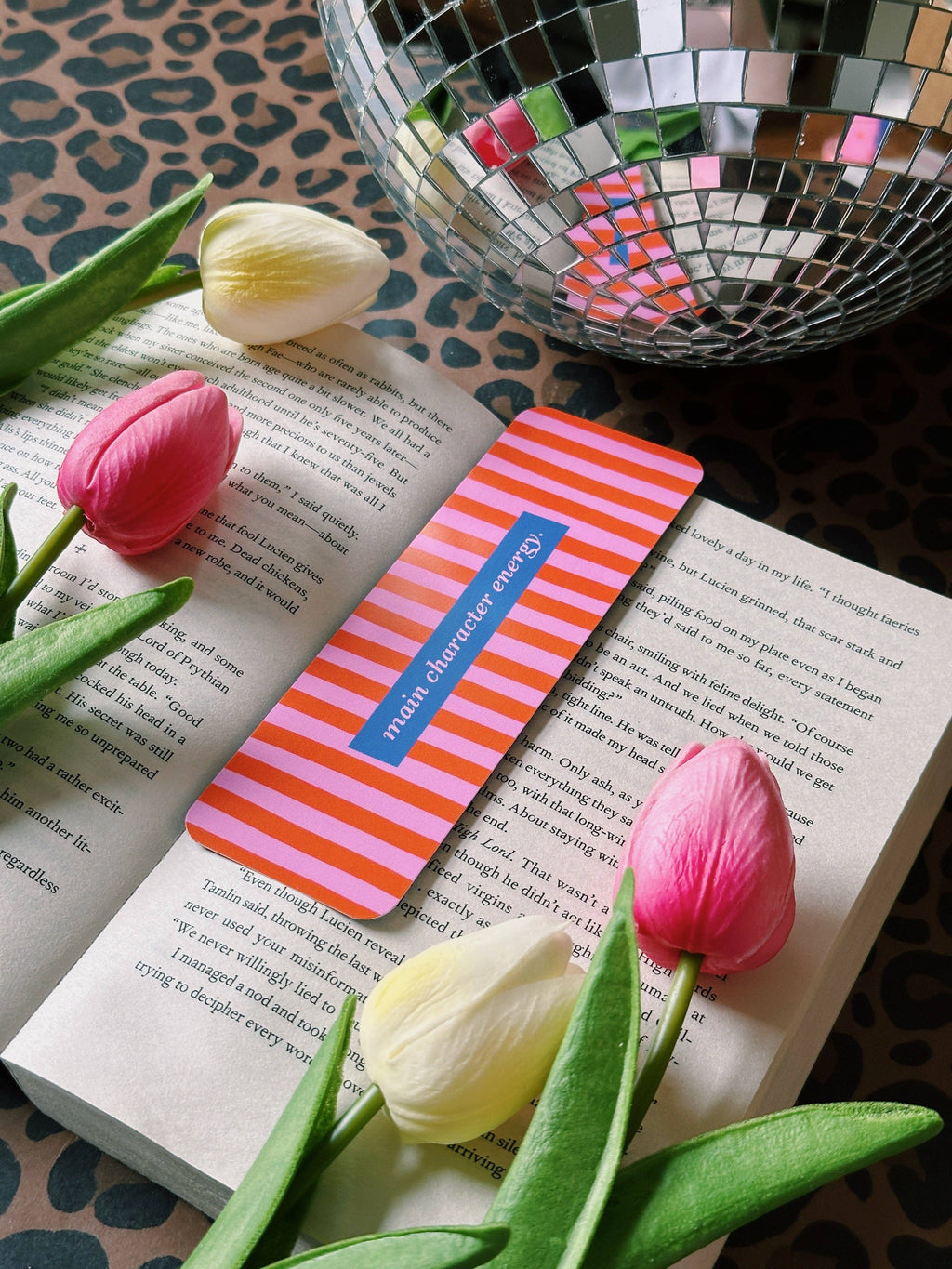 Main Character Energy Bookmark