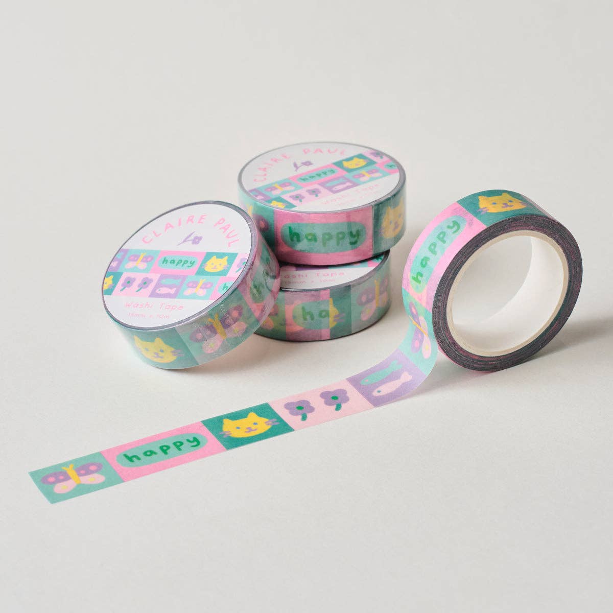 Happy Charms Washi Tape