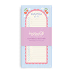 Cute Cherry Shopping List Pad – 50 Pages for Easy Grocery & Task Lists