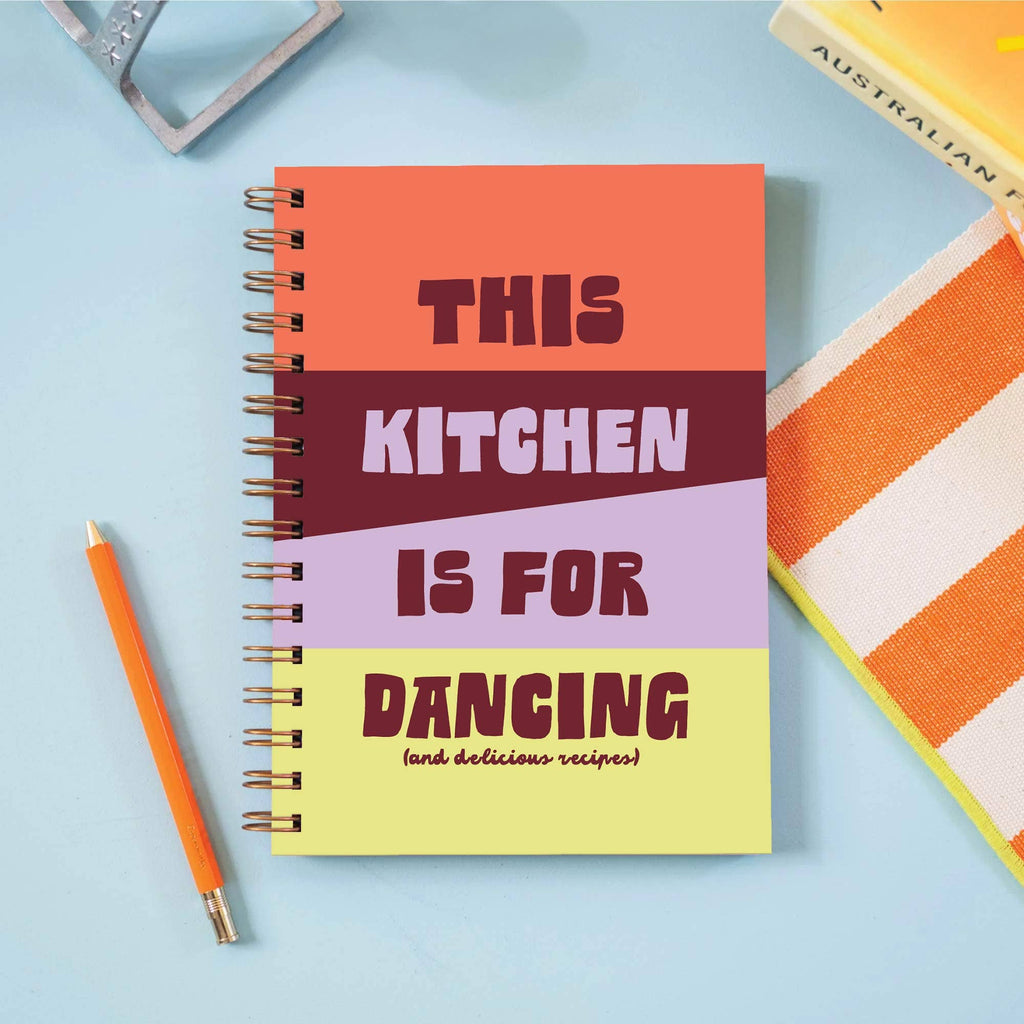 Recipe Book Journal A5 | Hardback | Kitchen Dancing