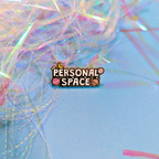 Personal Space Enamel Pin