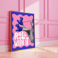 Roll With it Skates Art print (A3)