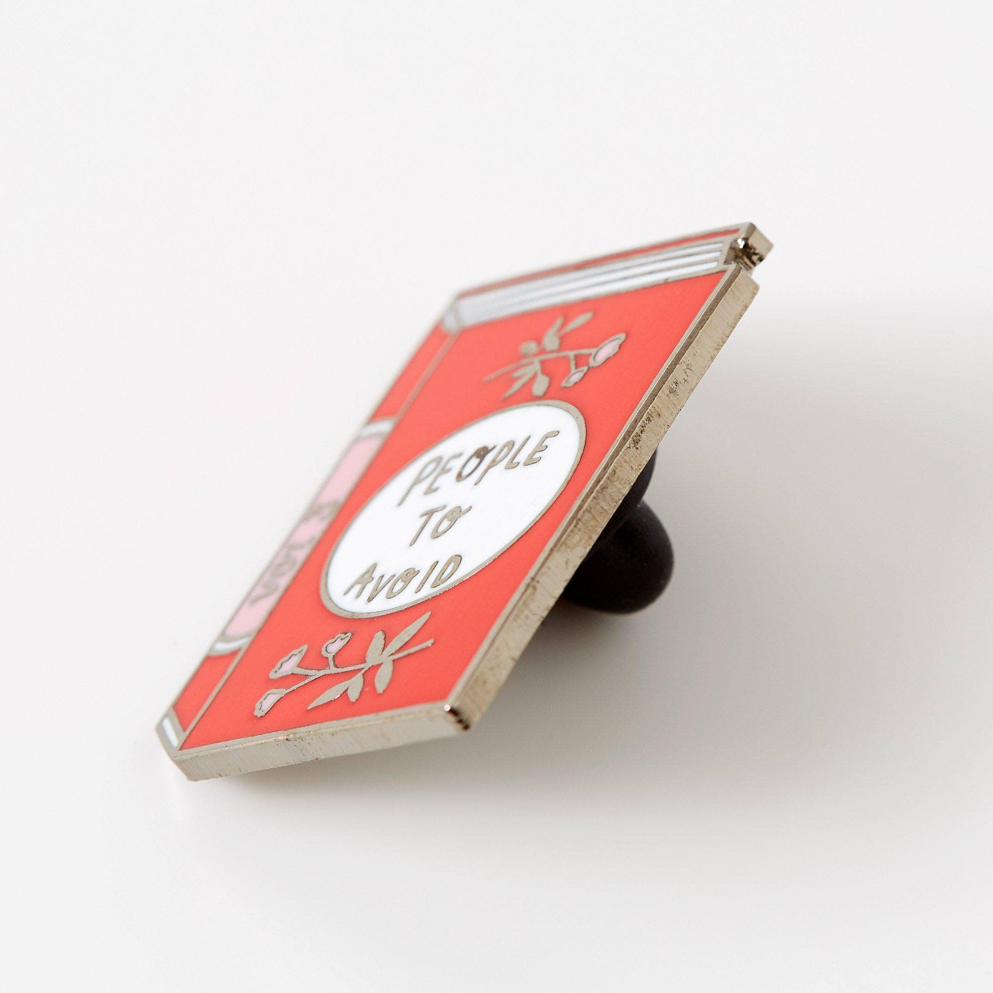 People To Avoid Enamel Pin