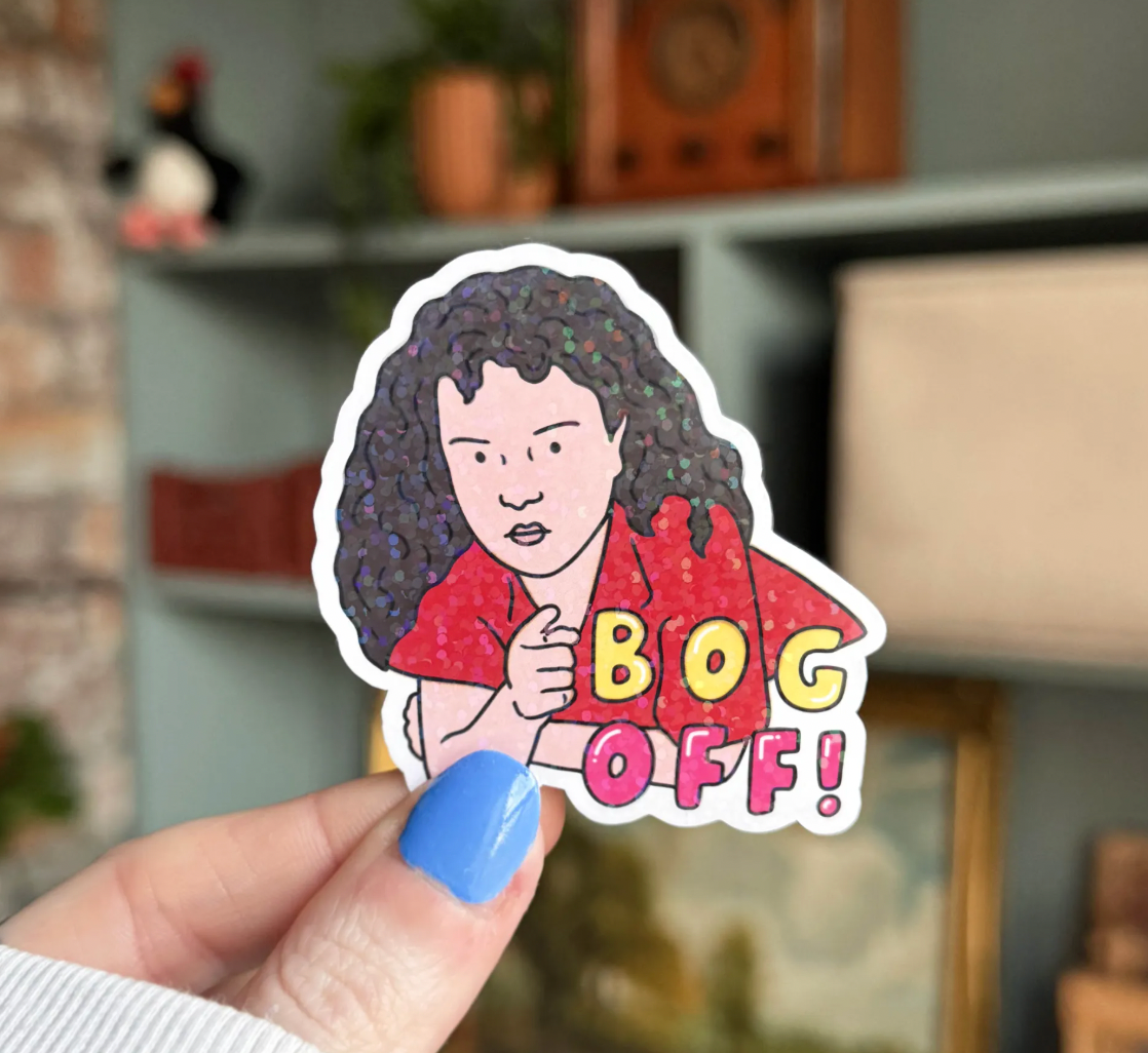 Bog Off Sticker