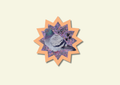 Disco Pigeon Glitter Vinyl Sticker