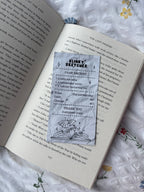 Receipt Genre Bookmark / Junk Bookmark