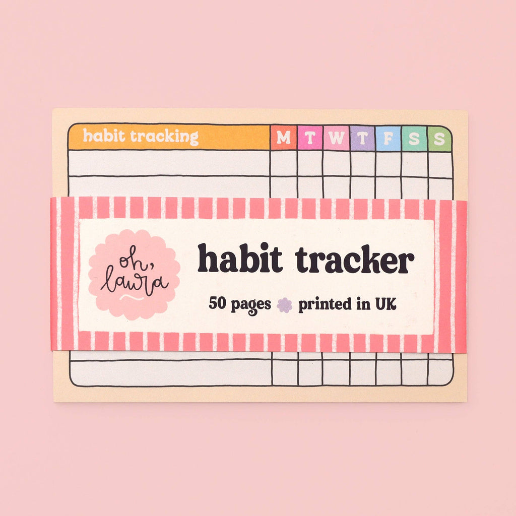A6 Habit Tracker Notepad