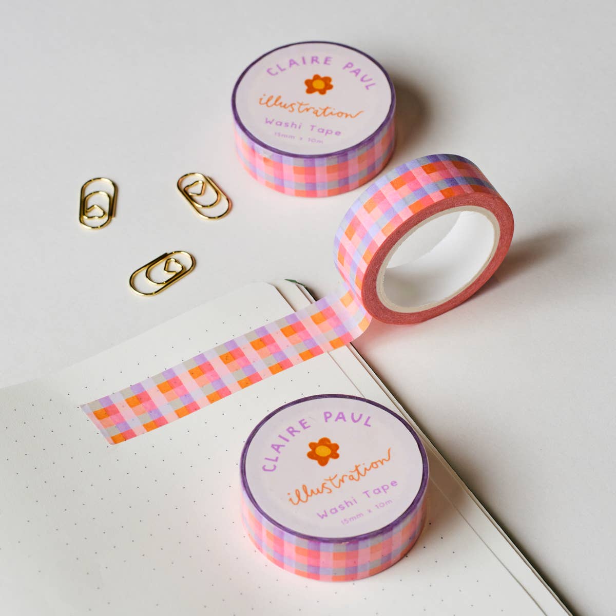 Gingham Washi Tape