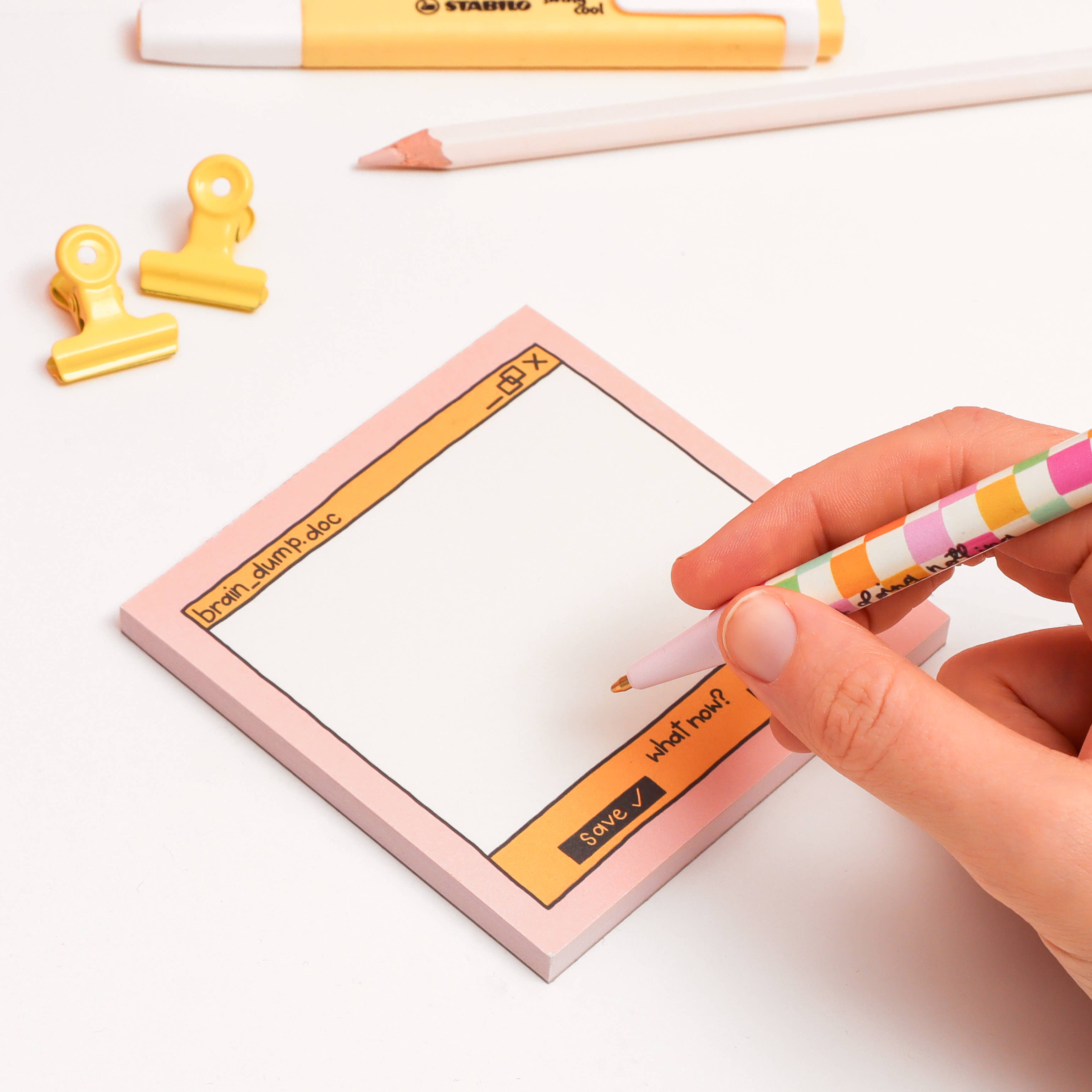 Memo pad - brain dump