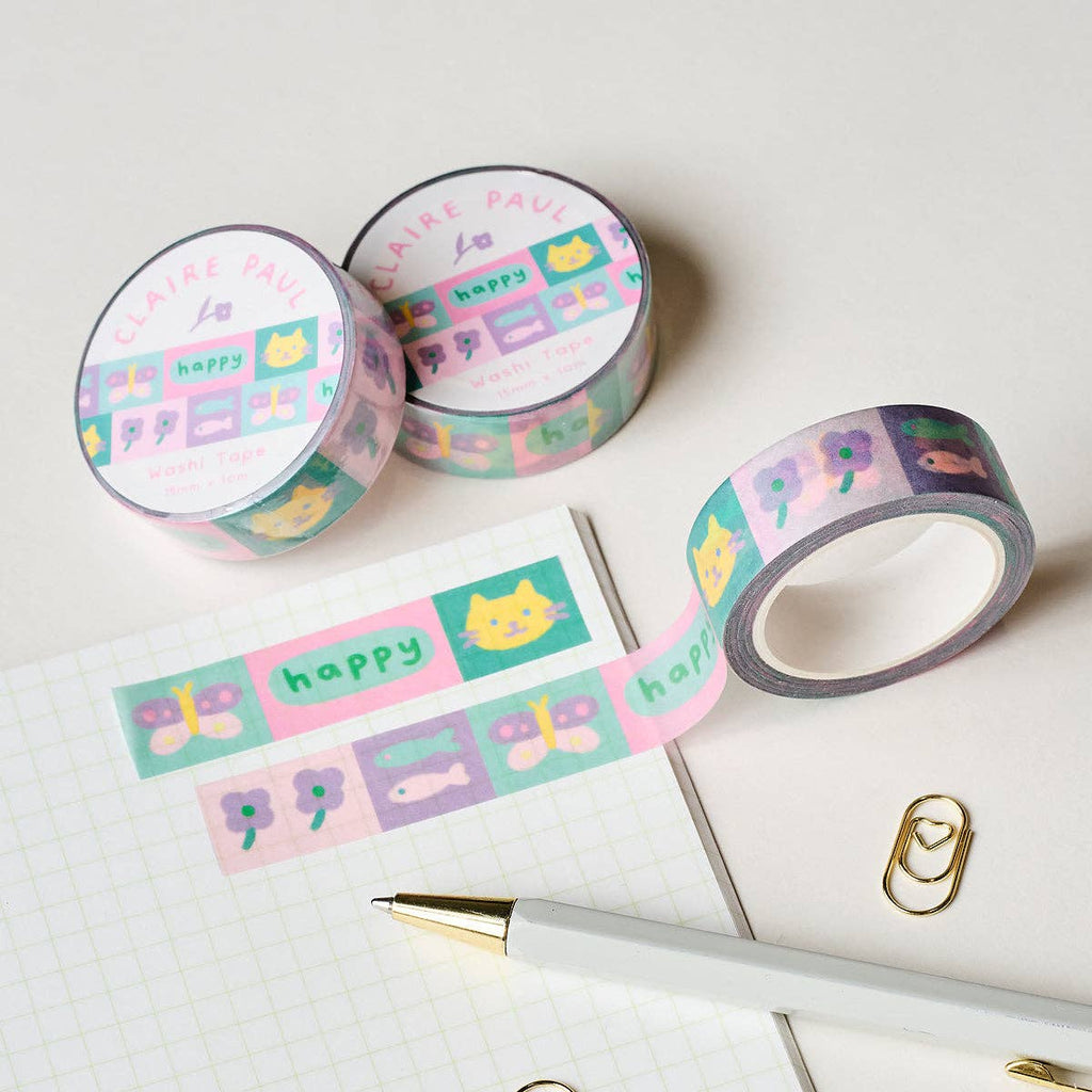 Happy Charms Washi Tape