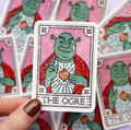 The Ogre (Shrek) Sparkle Glossy Vinyl Sticker