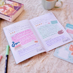 Reading Journal Cats – 50 Page Book Review Notebook