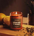 Green Tea & Lemon Natural Soy Candle