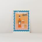 Aperol Spritz Cocktail Print