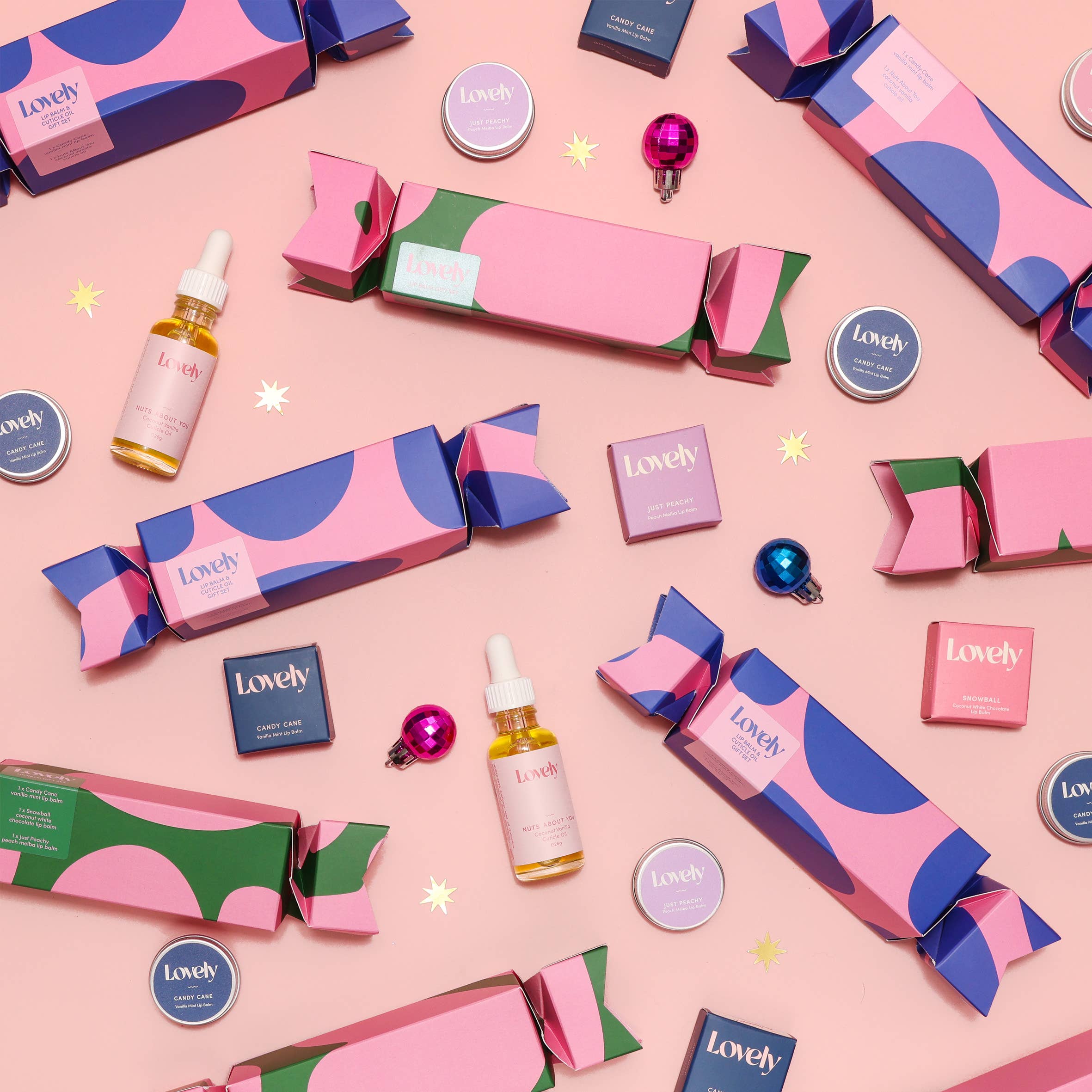 Christmas Cracker Lip Balm Gift Set