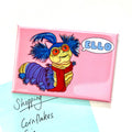 Ello Worm Labyrinth 1980s Film  Inspired Fridge Magnet
