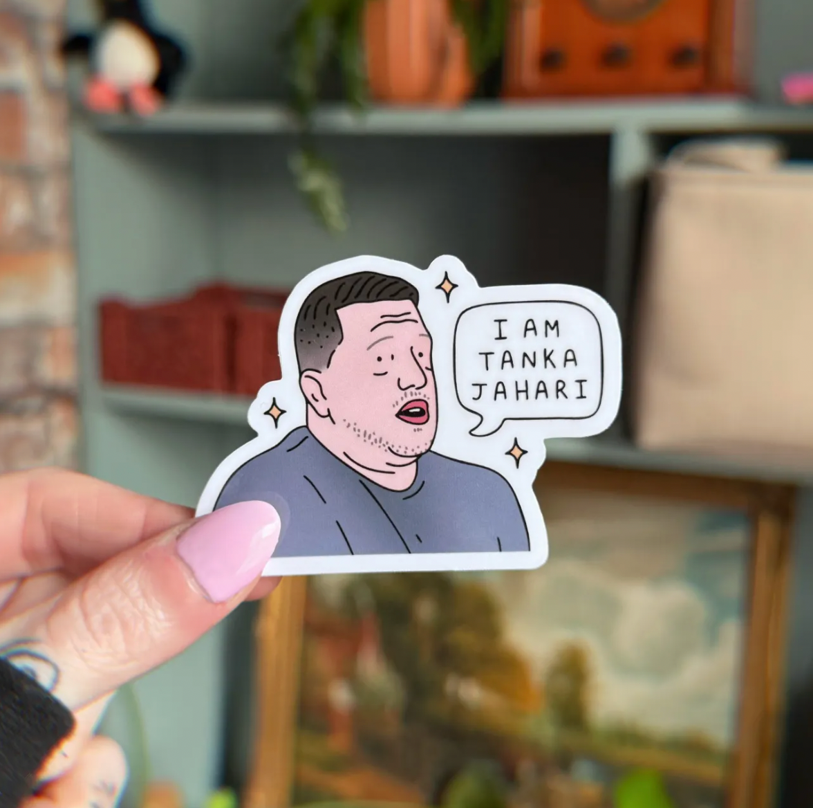 I Am Tanka Jahari Sticker