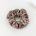 TOWEL Scrunchie - Chestnut Stripes
