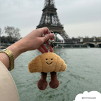 Cutesy Croissant Bag Charm