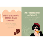 Why We're Friends - You Know Too Much Quote Book