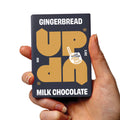 UP-UP Gingerbread Milk Chocolate Bar 60g| Ethical | High ROS