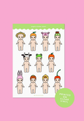Angels Sticker Sheet